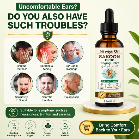 Nivea Medicated Tinnitus Relief Sakoon Ear Drops Oil