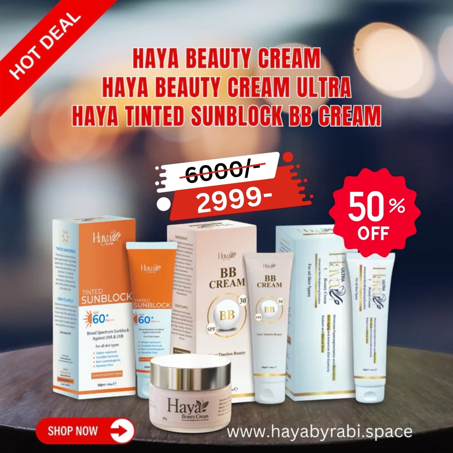 Haya 4 In 1 Bundle