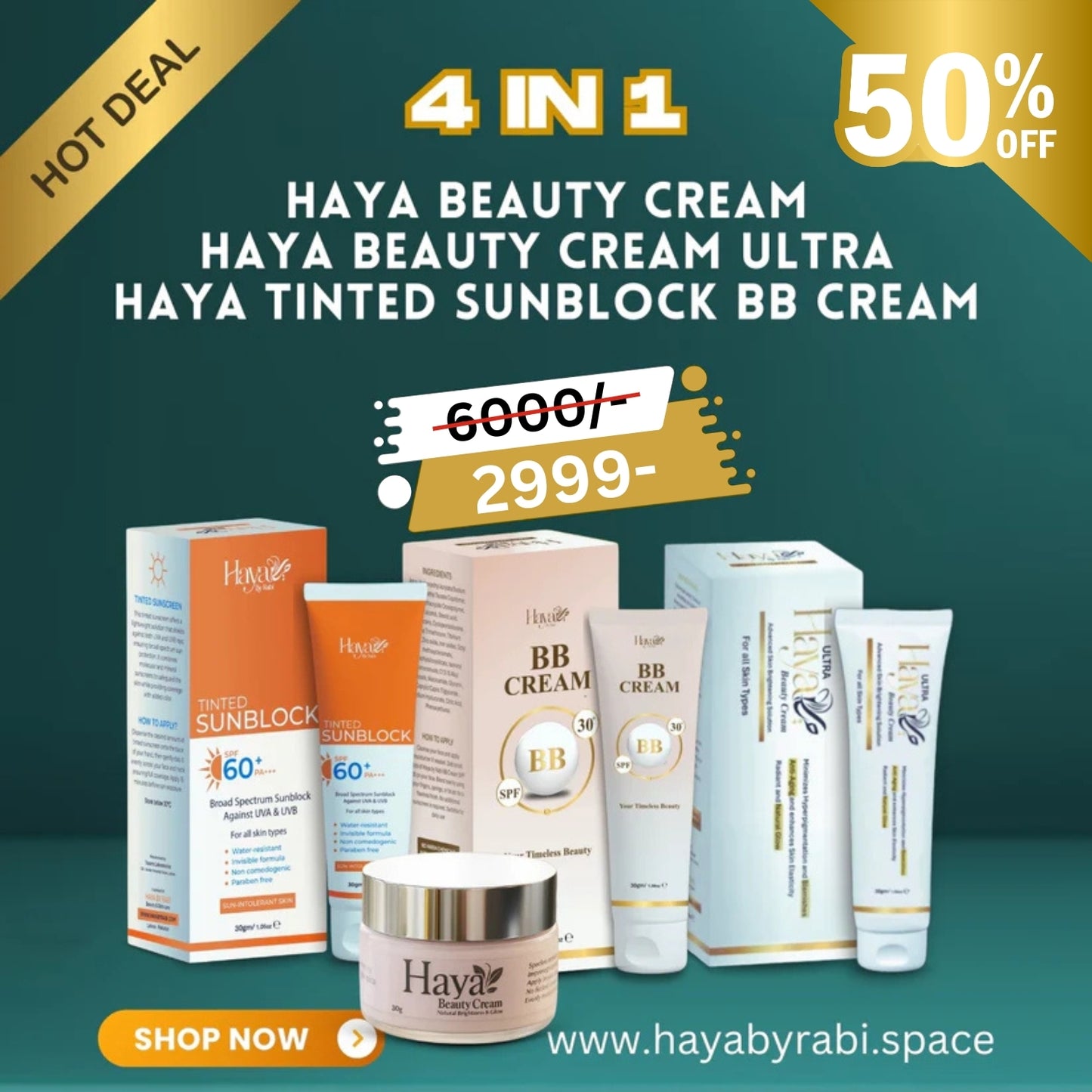 Haya 4 In 1 Bundle