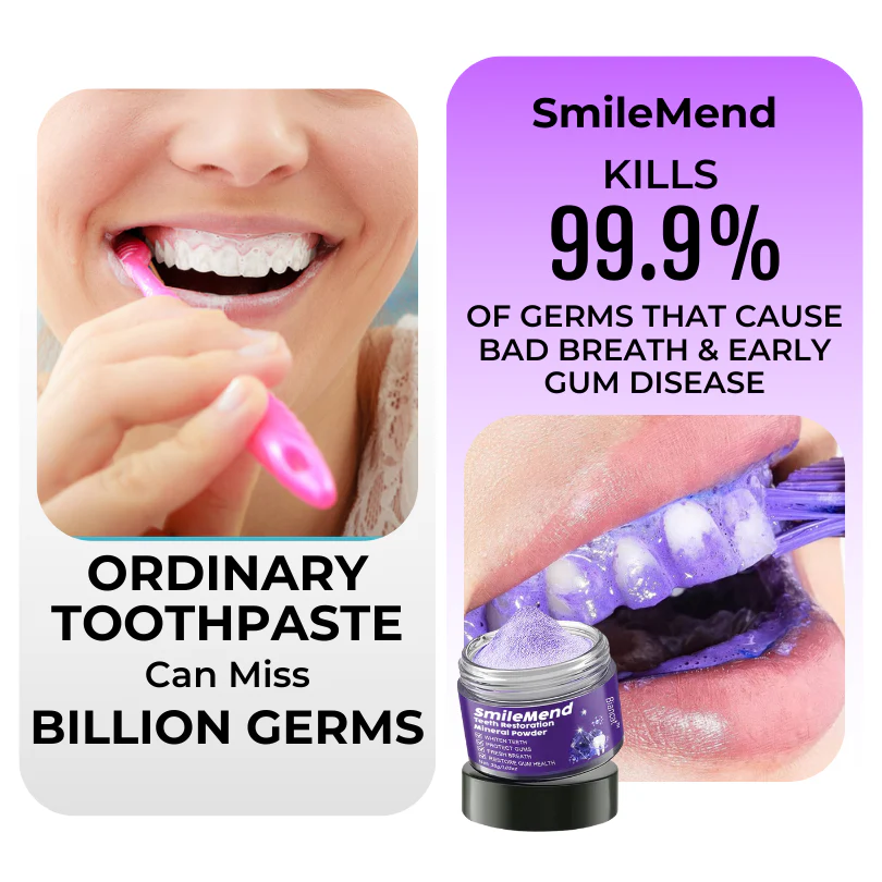 SmileMend Teeth Restoration Mineral Powder