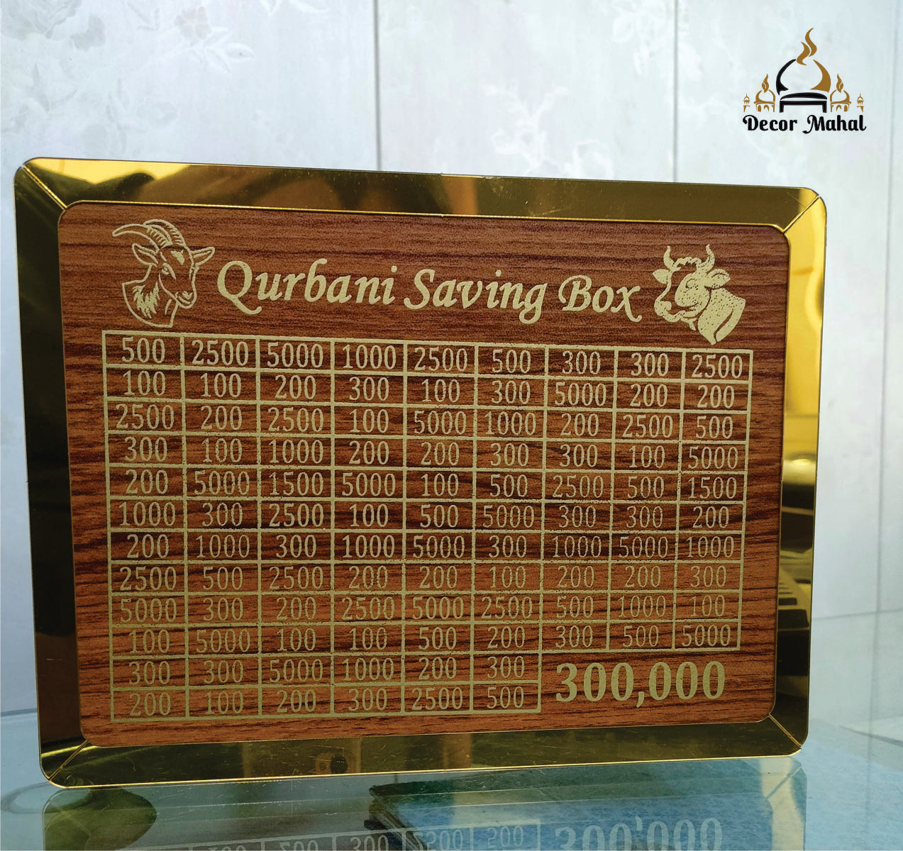 Qurbani Saver Box – 3 Lakh Goal Money Saving Box